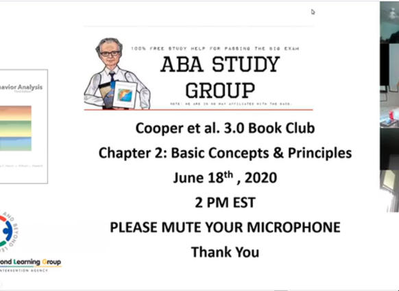Video thumbnail for Cooper et al. 3.0 Chapter 2: Basic Concepts & Principles