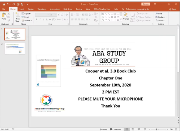 Video thumbnail for Cooper et al. 3.0 Chapter 1: Definition and Characteristics of Applied Behavior Analysis