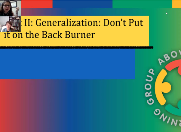 Video thumbnail for Cooper et al. 3.0 Chapter 30: Generalization and Maintenance