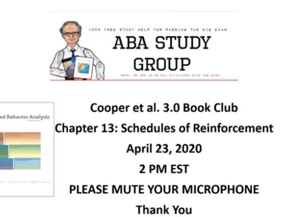 Video thumbnail for Cooper et al. 3.0 Chapter 13: Schedules of Reinforcement